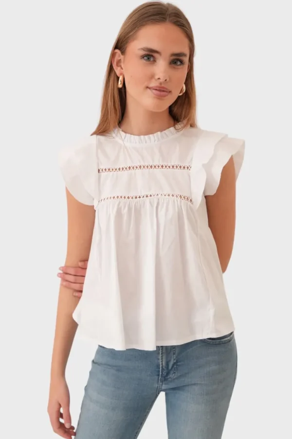 “Dreamy” blouse white