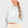 "Apres ski" sweater blue