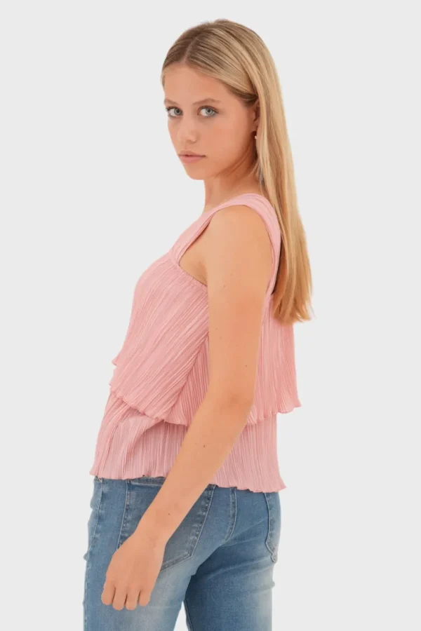 "Blush" top pink