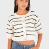 "Camilla" sweater striped