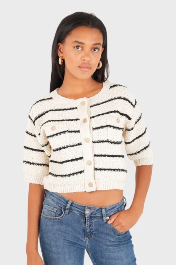 "Camilla" sweater striped