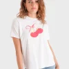 "Cherry bow" t-shirt