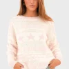 "Christmas" sweater light pink