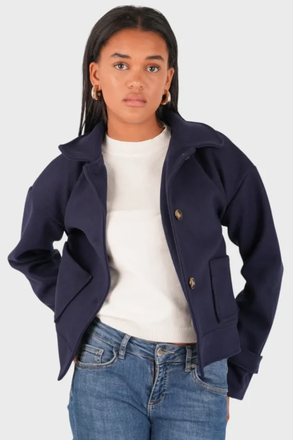 "Copenhagen" coat navy