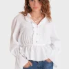 "Dream" blouse white