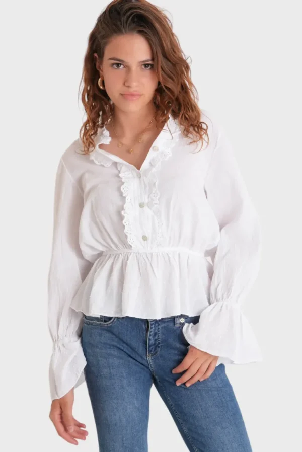 "Dream" blouse white