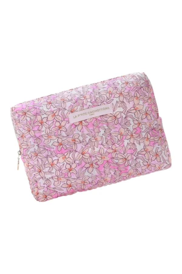 "Flora" pouch pink