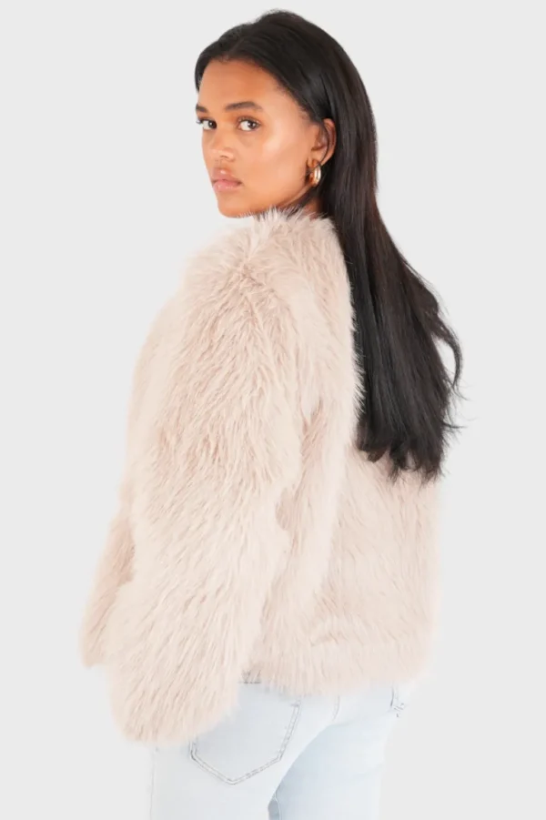 "Furry" coat