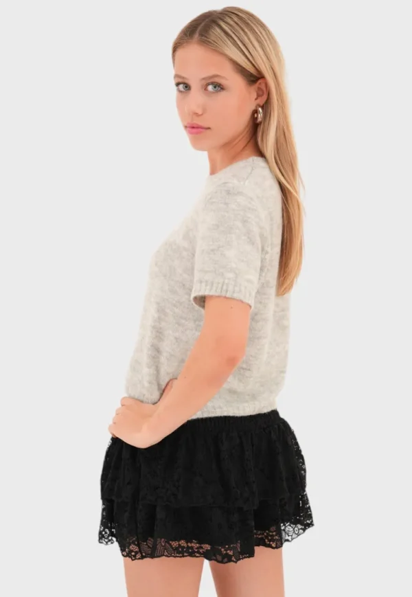 "Lace" skirt black