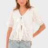 "Lily" blouse white