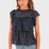 "Lottie" top navy