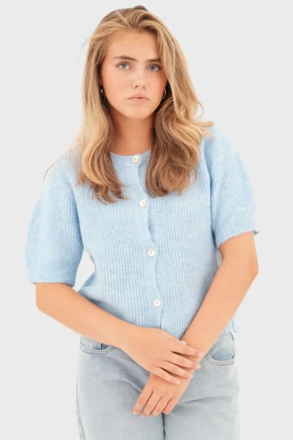 "Mila" sweater light blue