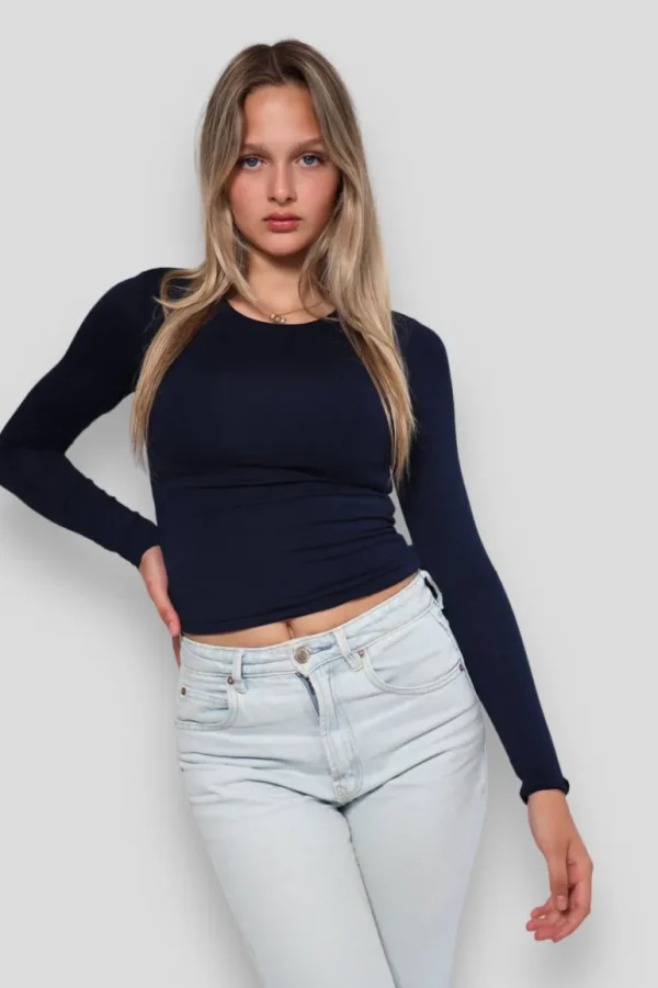 "Muse" top navy