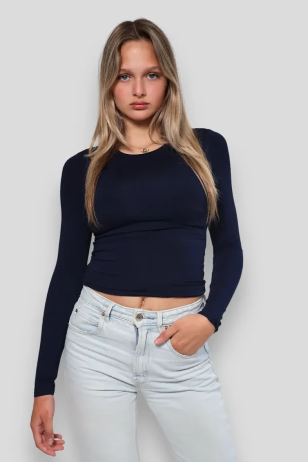 "Muse" top navy