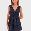 "New York" dress navy