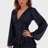 "Paris" dress navy