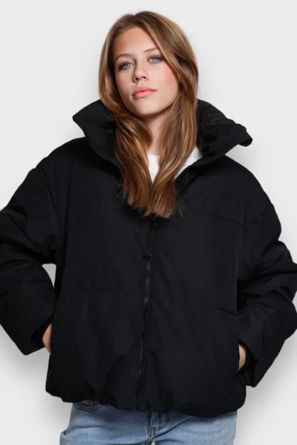 "Puffer" jacket black