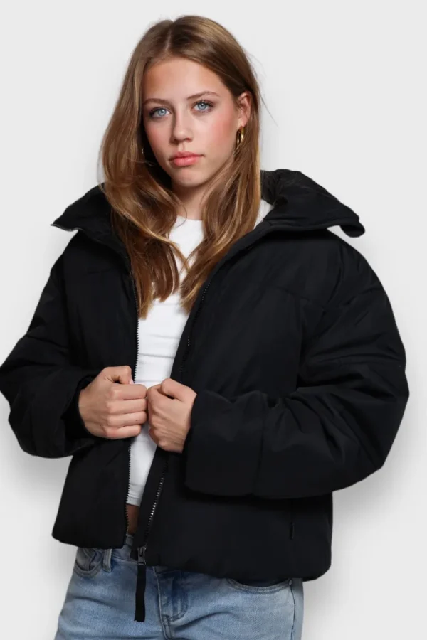 "Puffer" jacket black