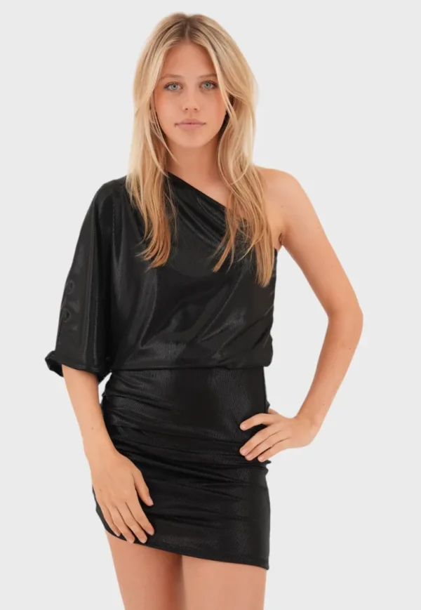 "Shimmer" dress black