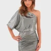 "Shimmer" dress silver