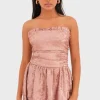 "Shining" dress pink