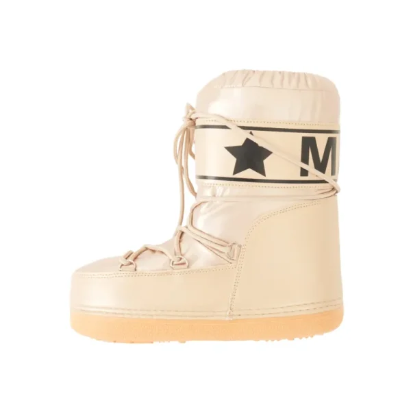 "Snowy" boots gold