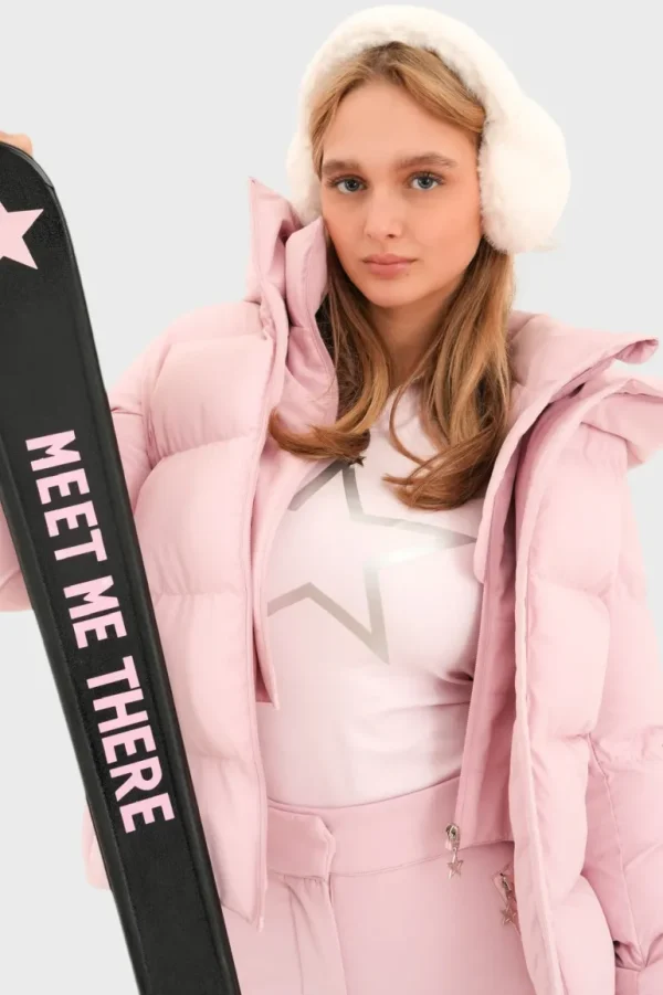 "Stargirl" ski pully pink