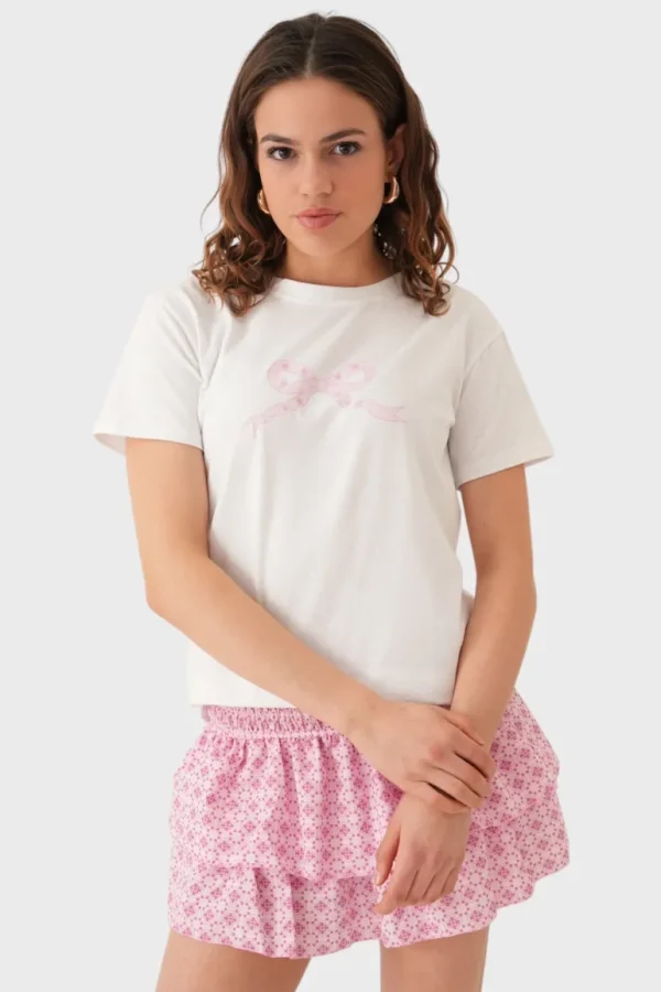 "Starry bow" t-shirt