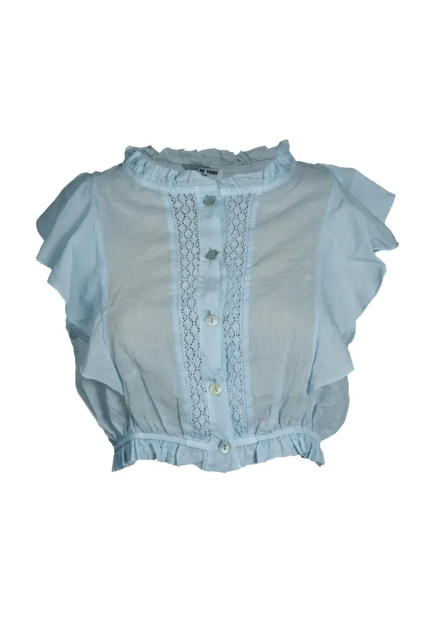 "Sunshine" blouse light blue